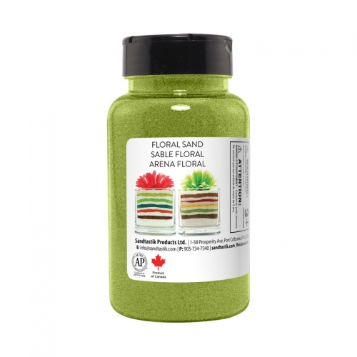 Floral Colored Sand - Sour Apple - 22 oz (623 g) Bottle